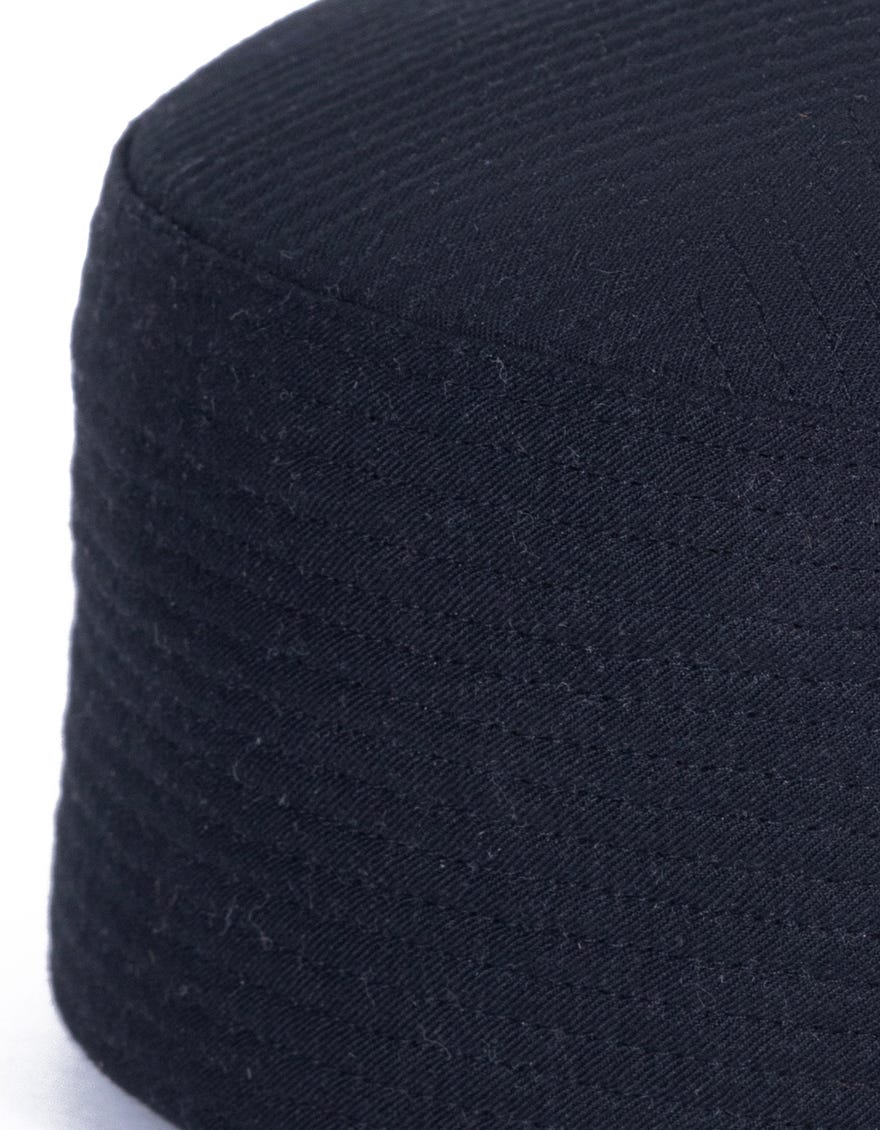 Black Blended Men Cap | Jj-Cap-0001-R75