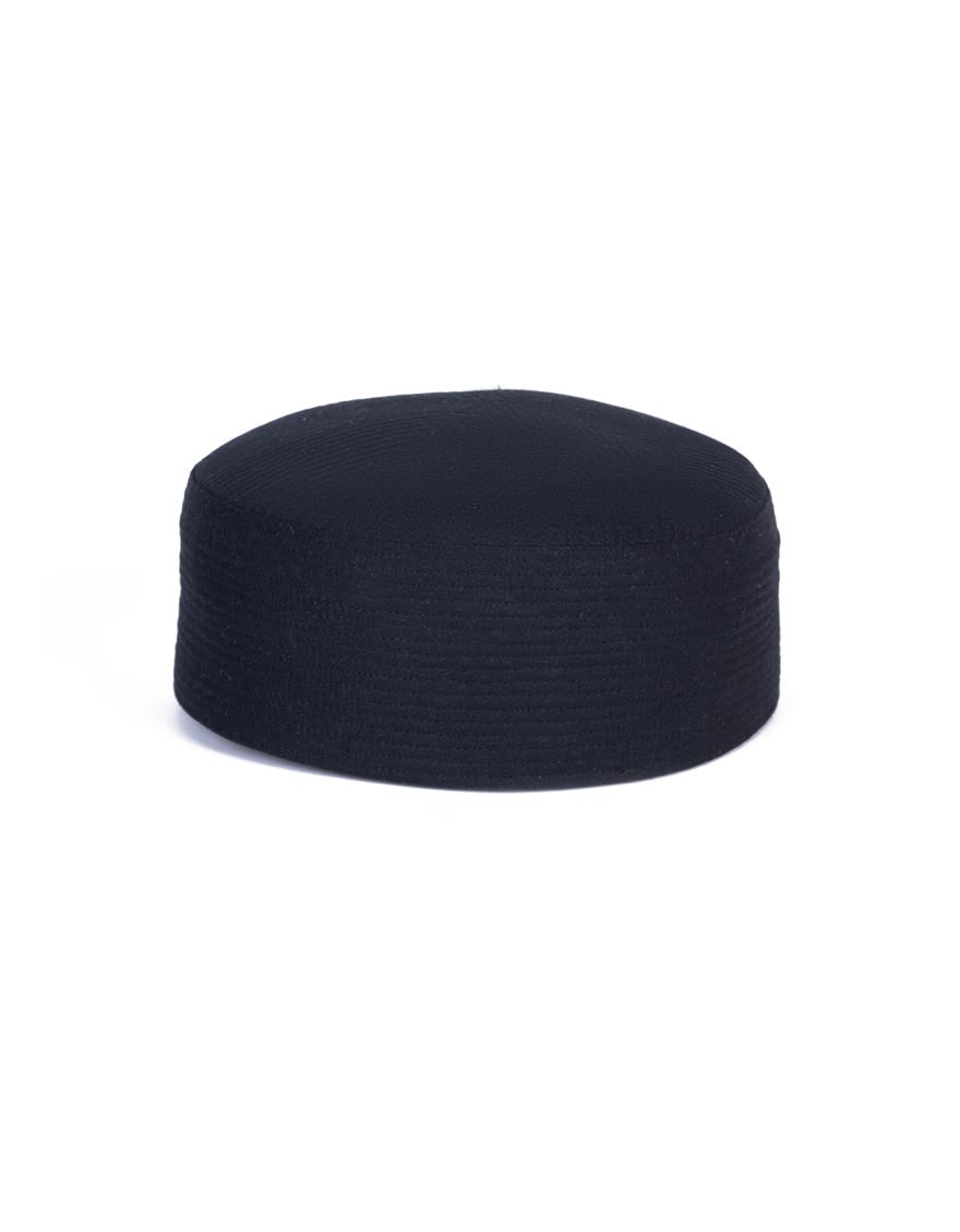 Black Blended Men Cap | Jj-Cap-0001-R75