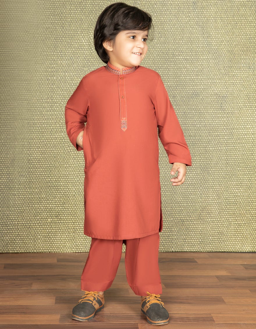 ARIZONA PINK BLENDED KAMEEZ SHALWAR | JCKS-S-39287