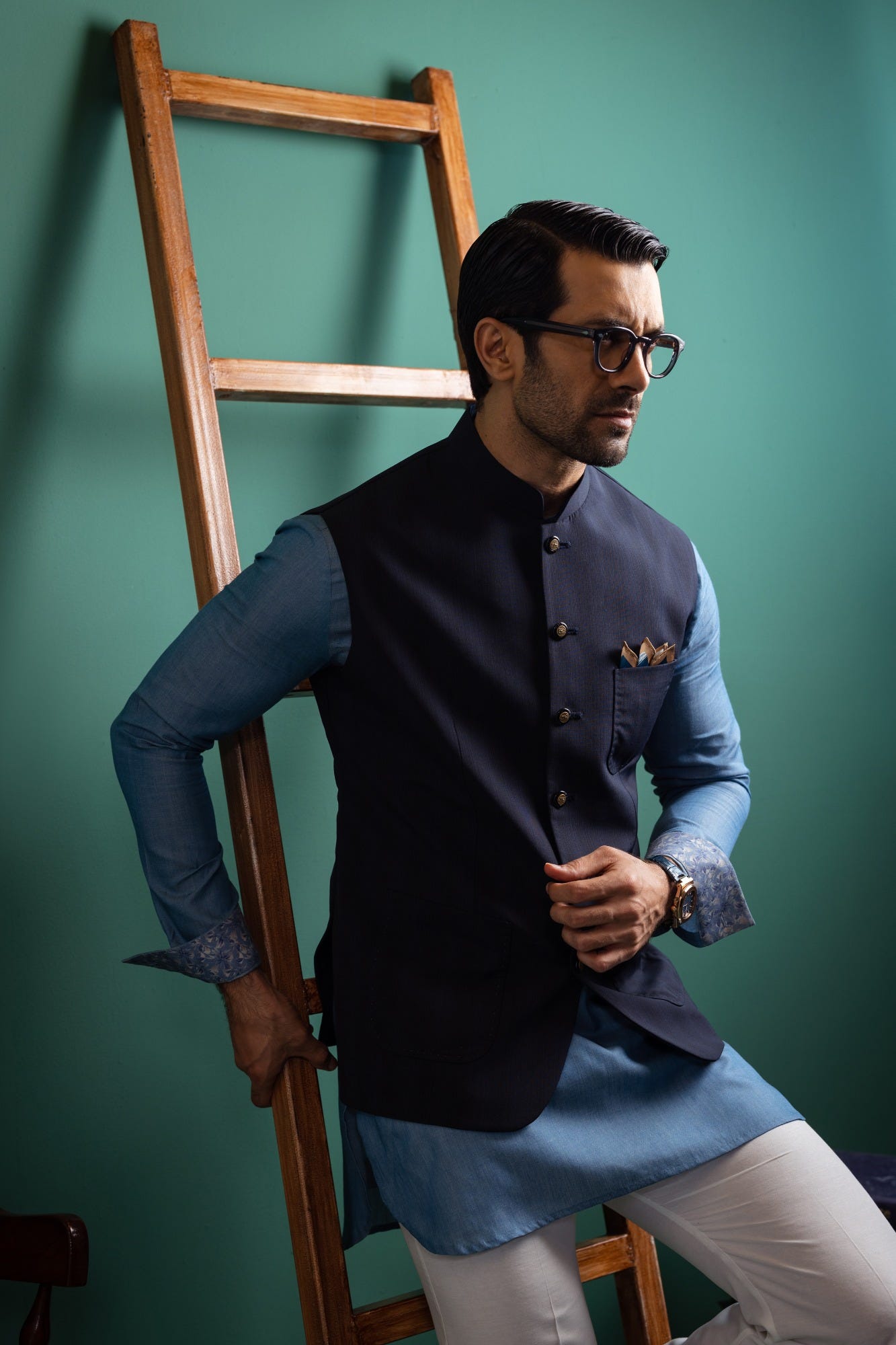 Charcoal Blended Exclusive Waistcoat | Ccvc-39343-B5