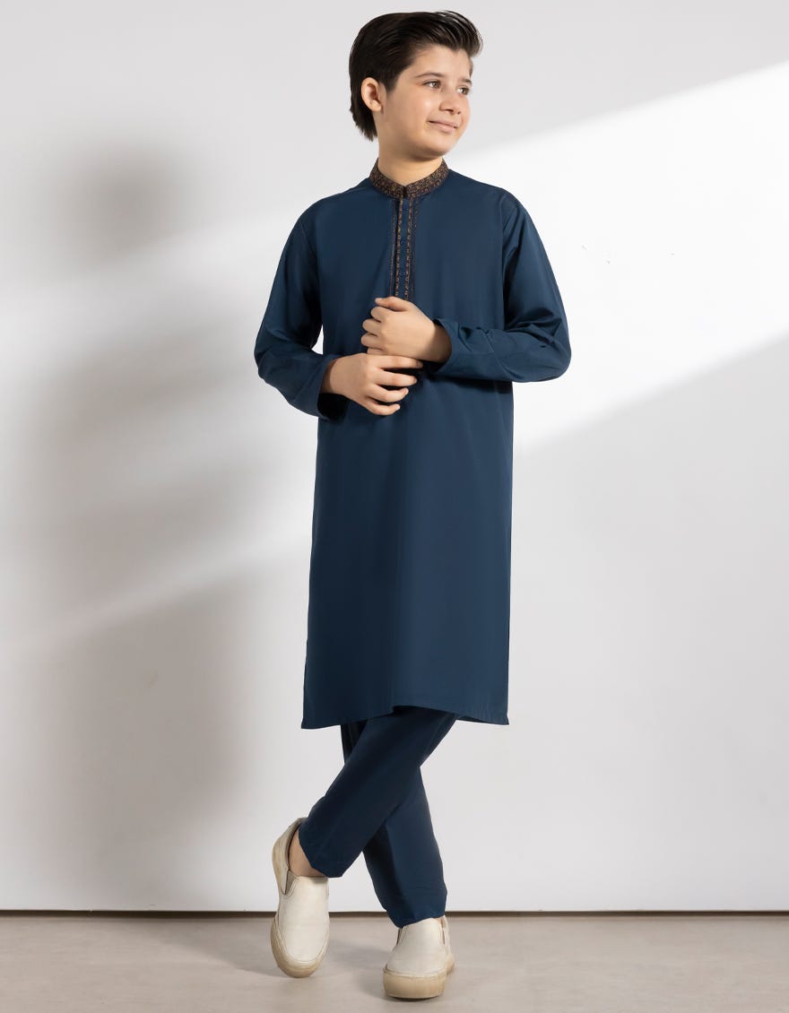 teal-blended-kurta-trousers-jckpa39374