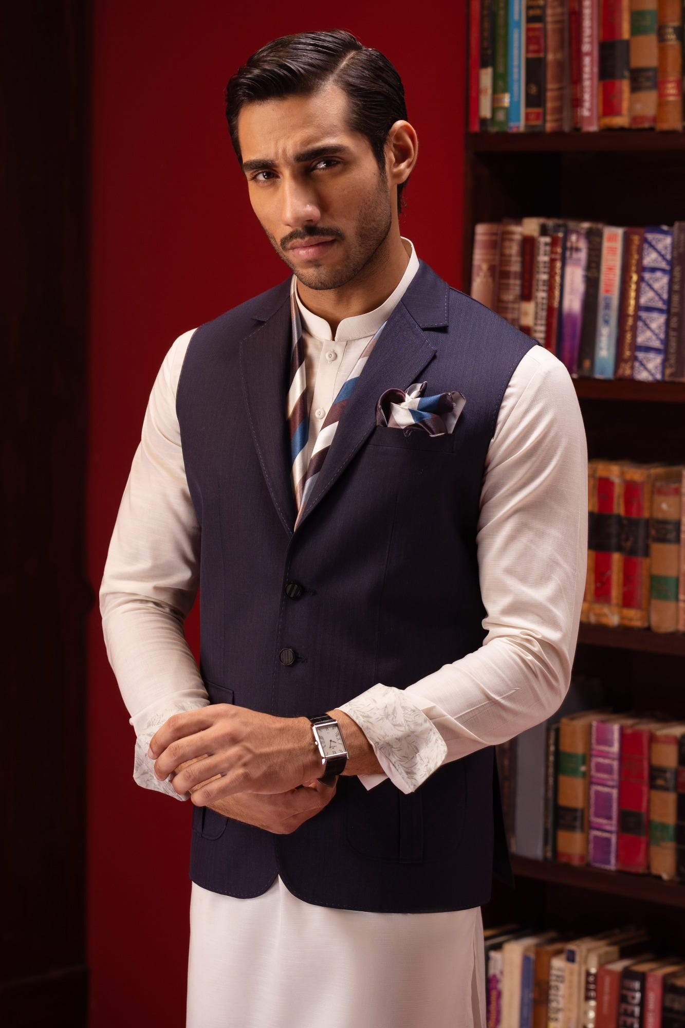 Charcoal Blended Exclusive Waistcoat | Ccvc-39343-B5