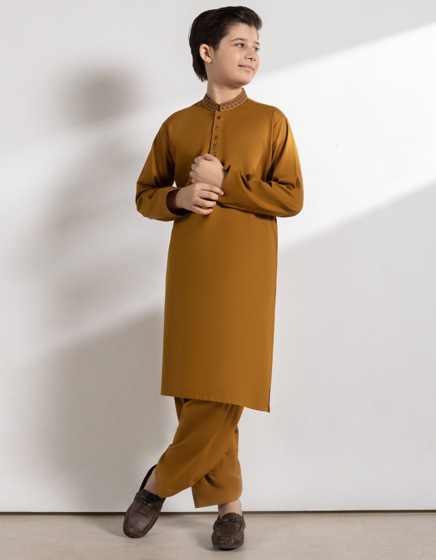 mustard-blended-kurta-jcka39421