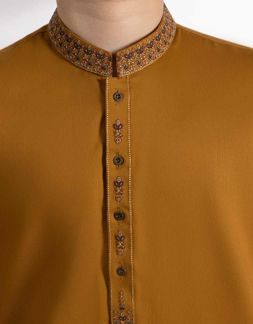 mustard-blended-kurta-jcka39421