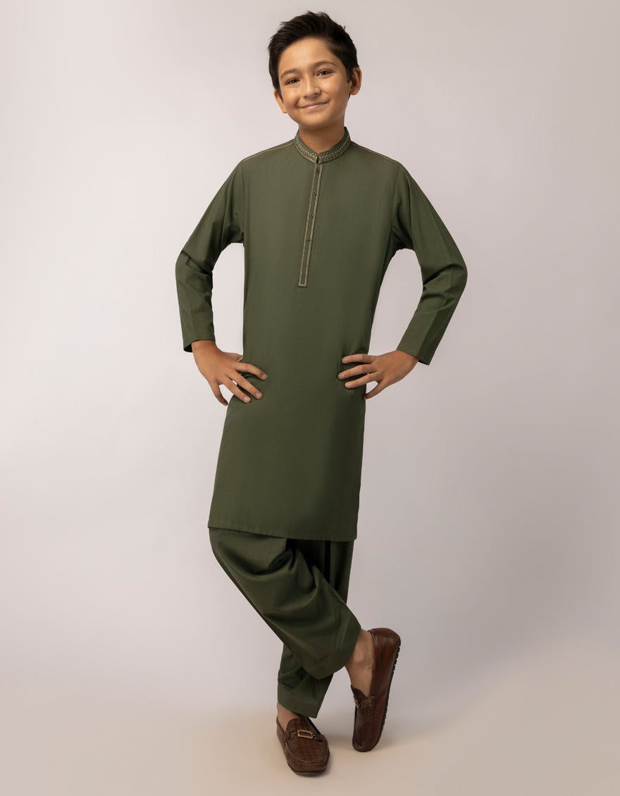green-semi-formal-kameez-shalwar-jcksa39496