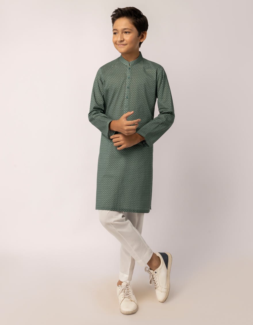 green-cotton-kurta-jcka39520