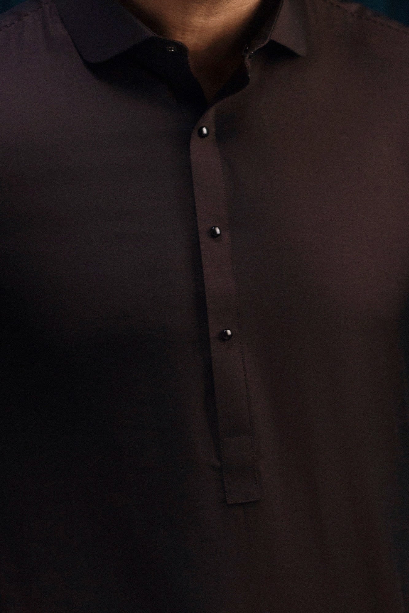 MANILA - BROWN BLENDED KAMEEZ SHALWAR