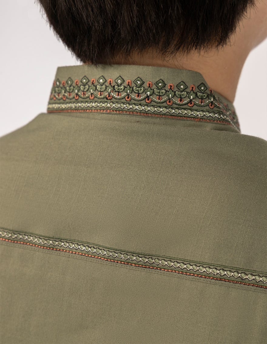 dull-green-kurta-trousers-jckpa39532