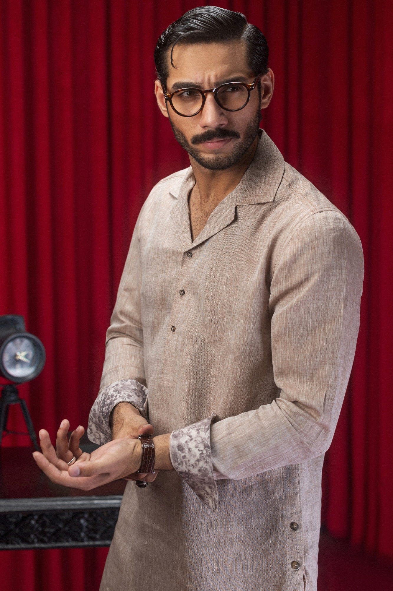 hamburg-light-brown-linen-kurta-trouser