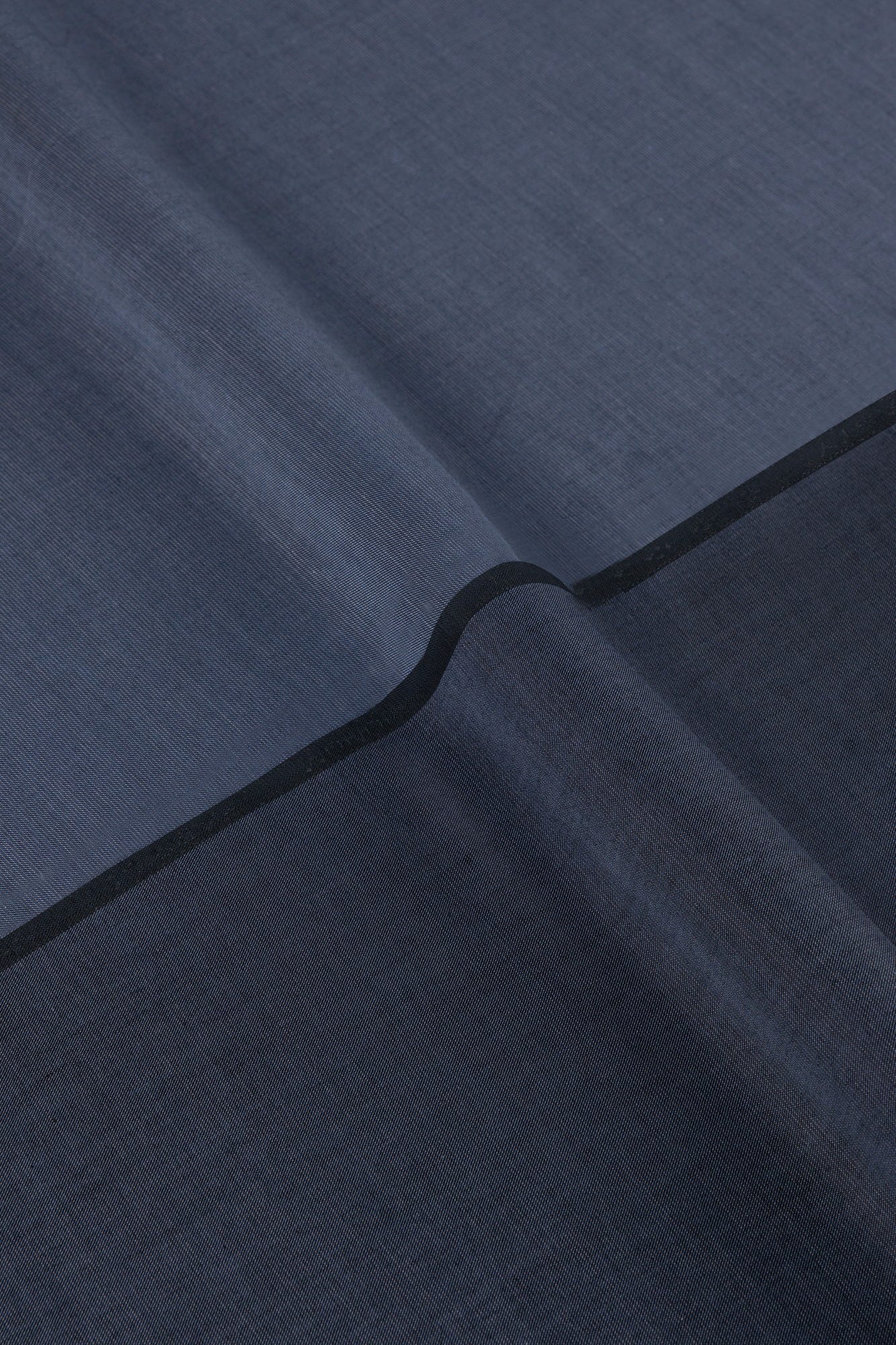 INDONESIA - INDIGO COTTON UNSTITCHED KAMEEZ SHALWAR FABRIC