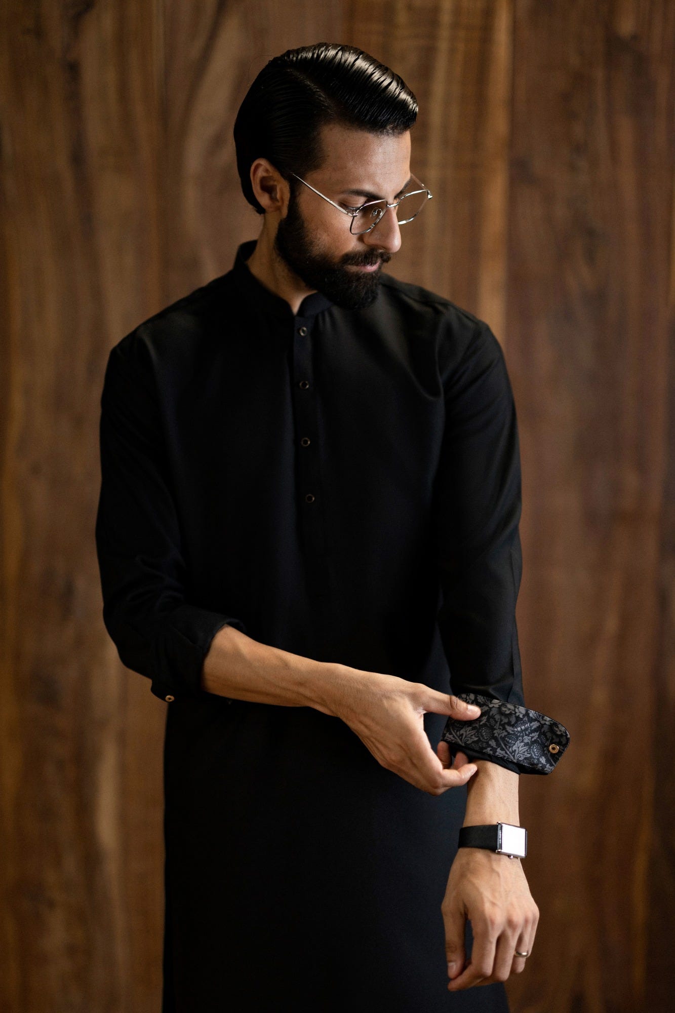 urbino-black-blended-kameez-shalwar