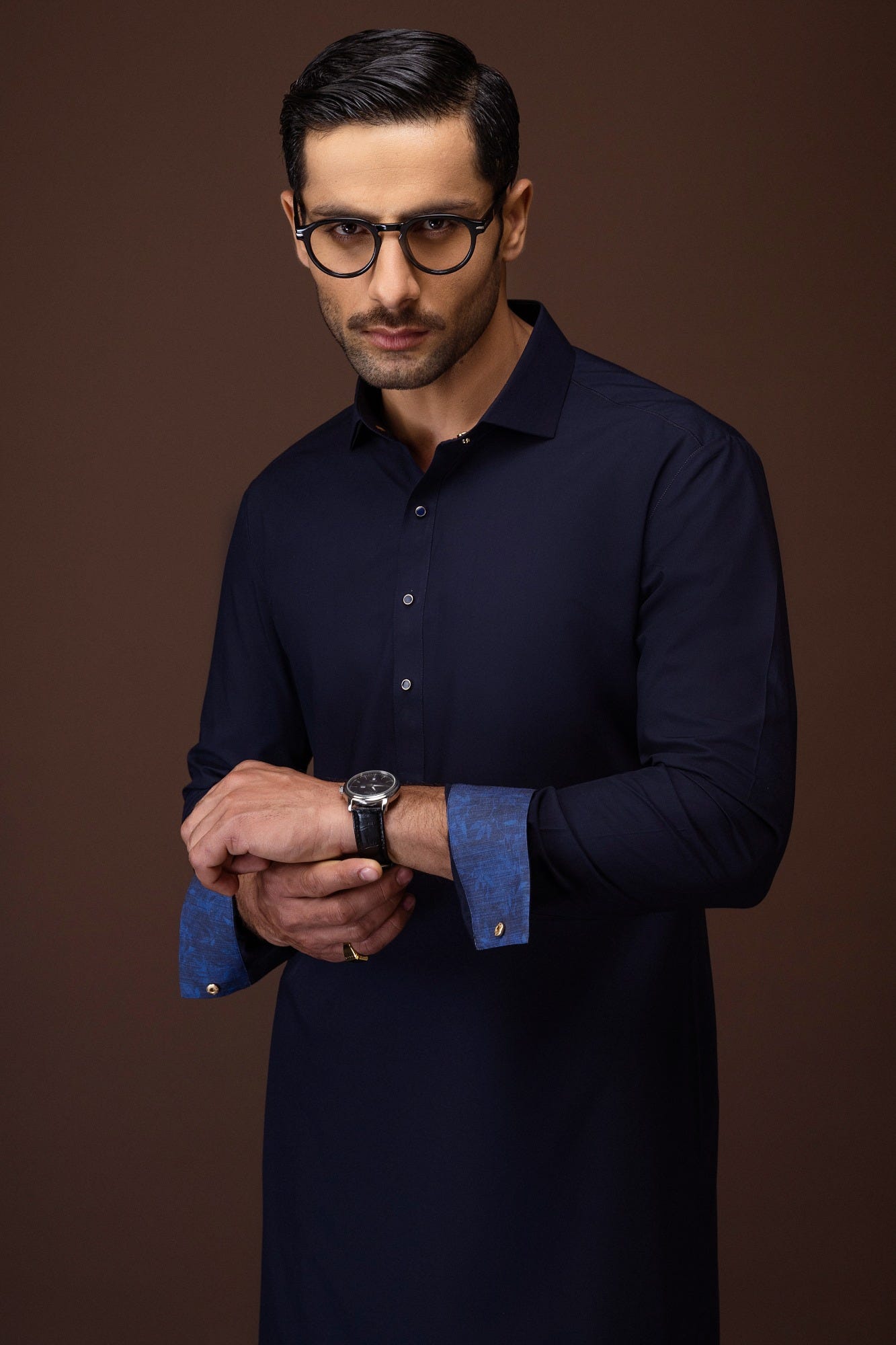 vicksburg-navy-blended-kameez-shalwar