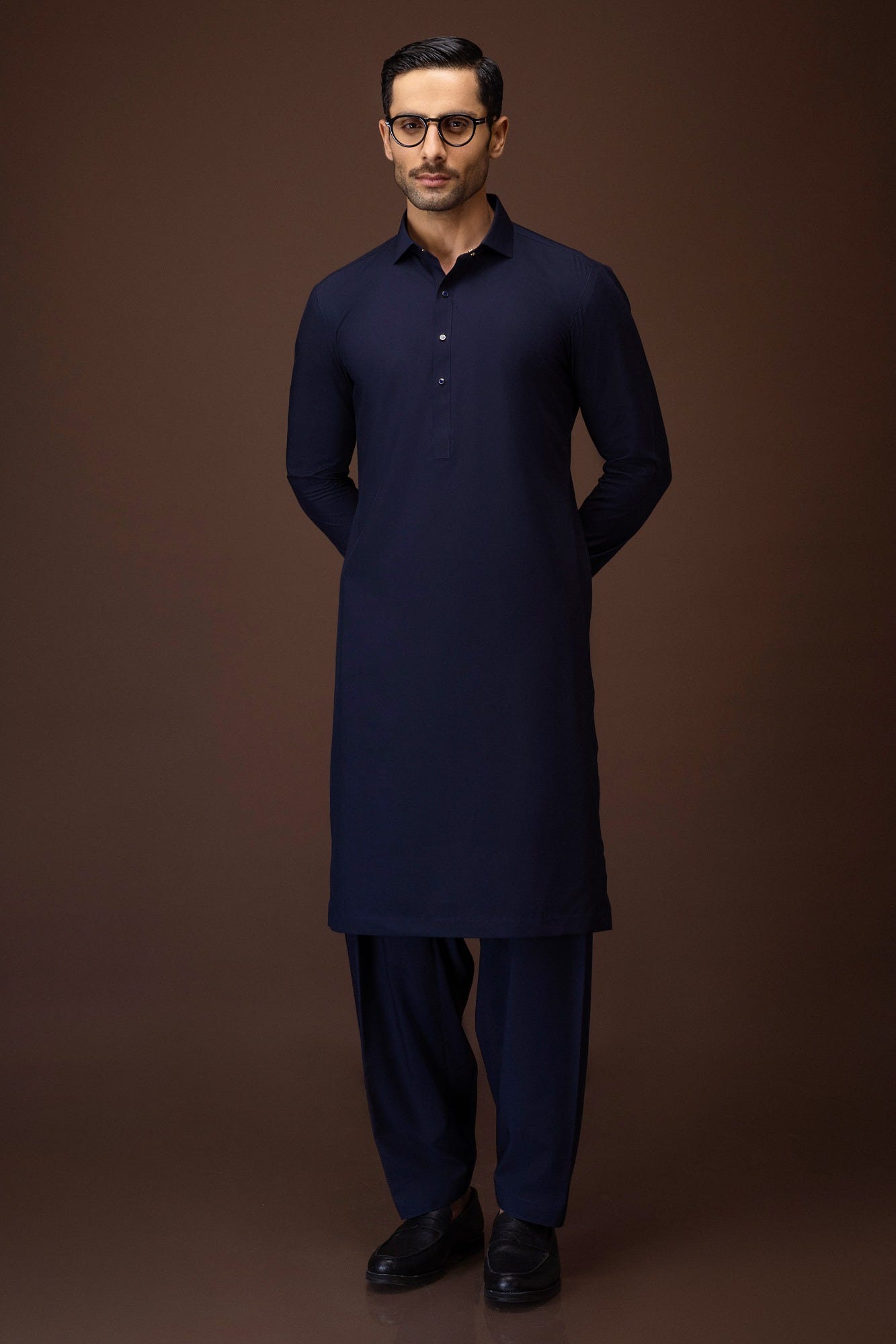 vicksburg-navy-blended-kameez-shalwar