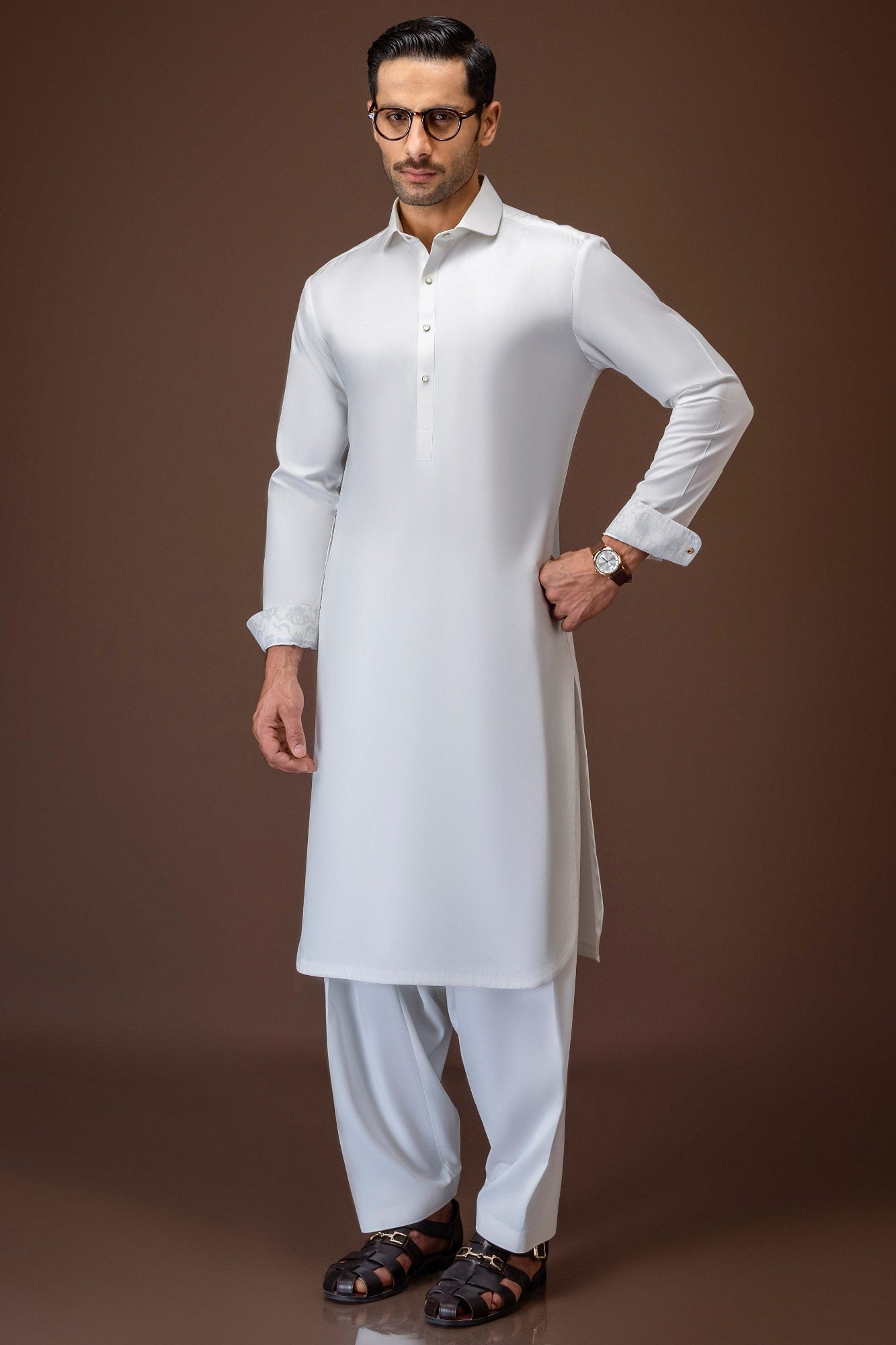SALVADOR - OFF WHITE EXCLUSIVE KAMEEZ SHALWAR