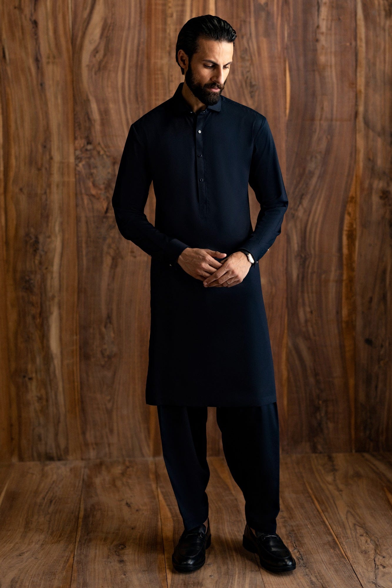 odessa-navy-blended-kameez-shalwar
