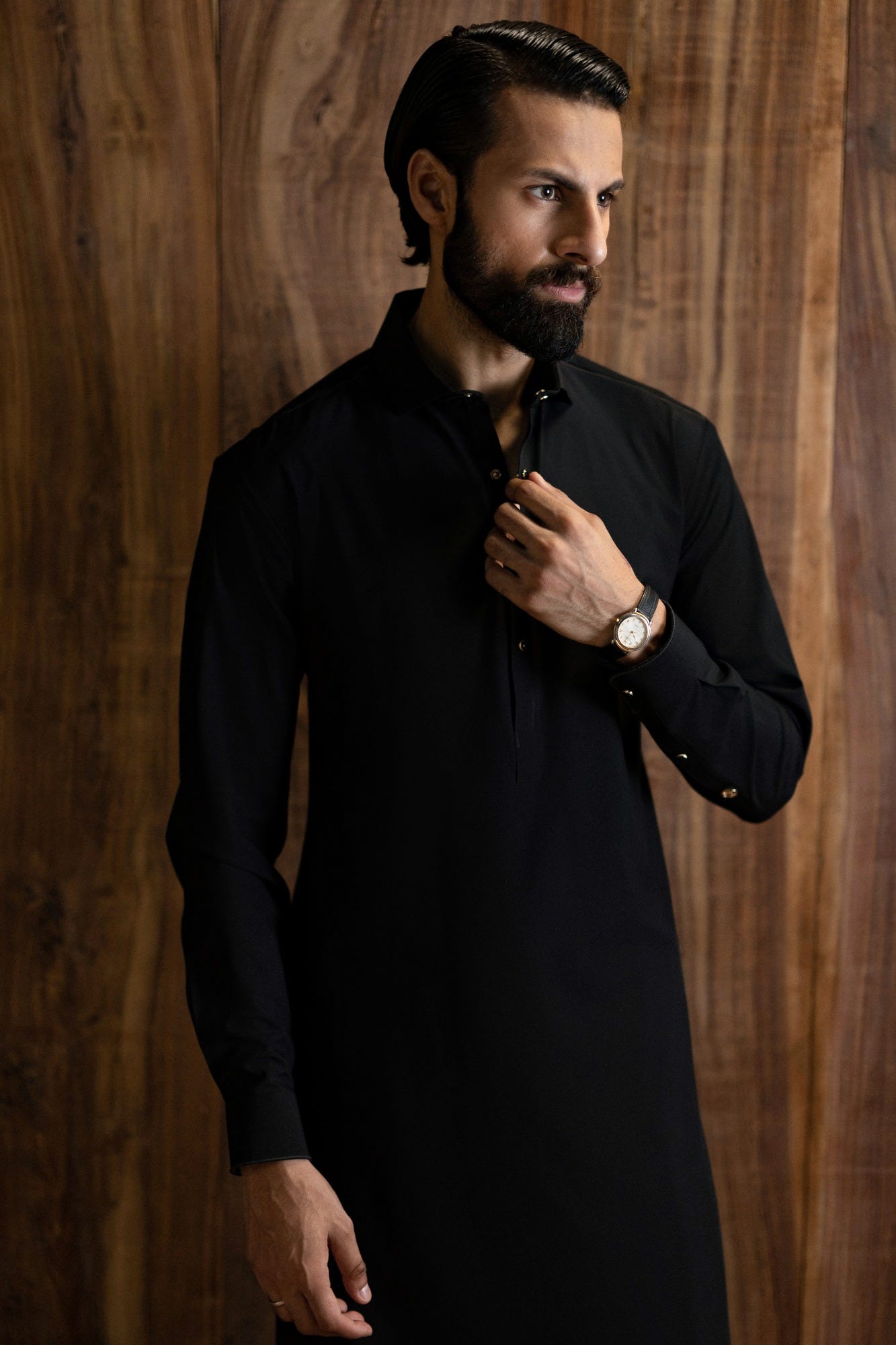 sligo-black-blended-kameez-shalwar