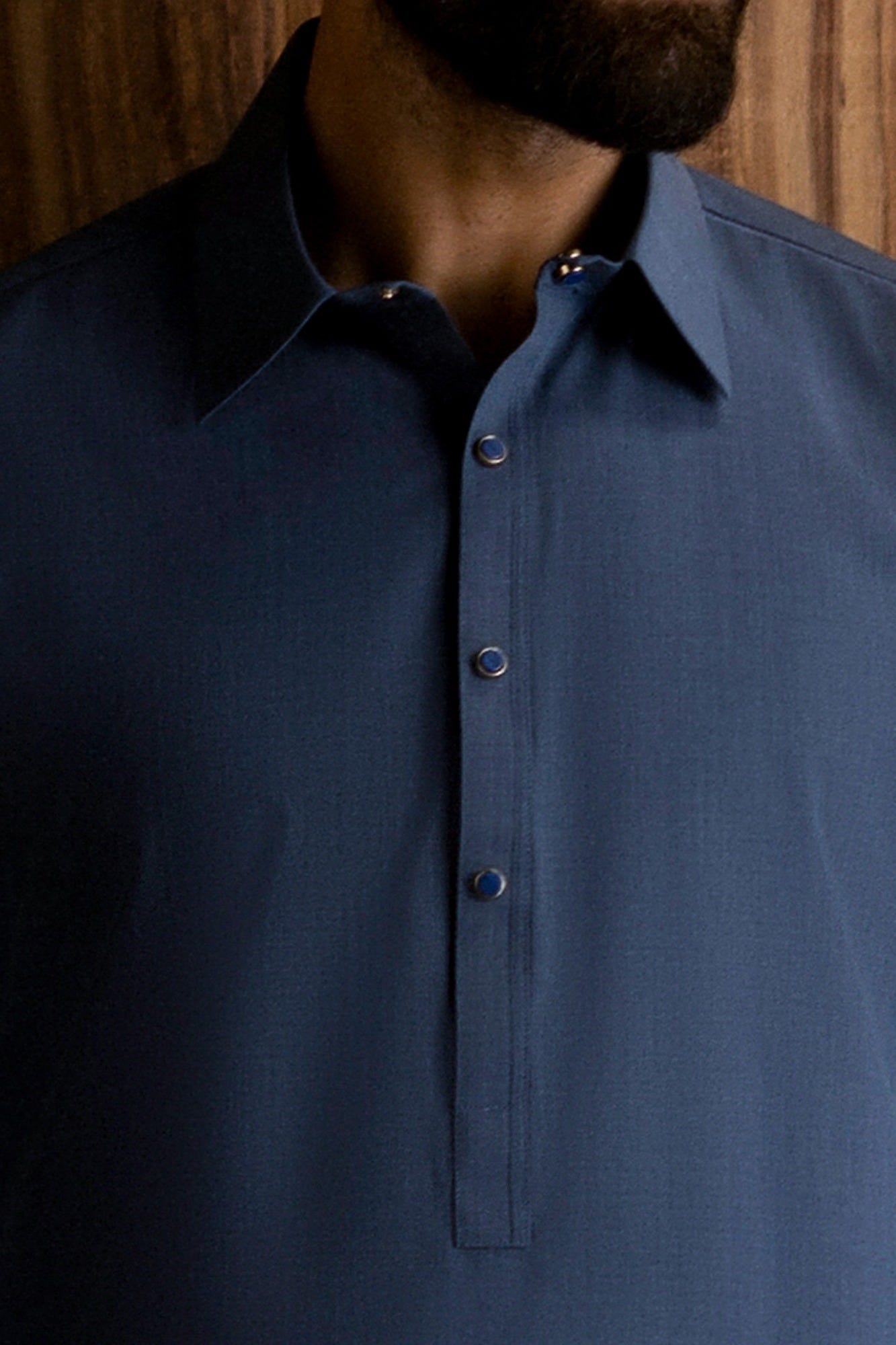 SAINT LUCIA - MARLED BLUE EXCLUSIVE KAMEEZ SHALWAR