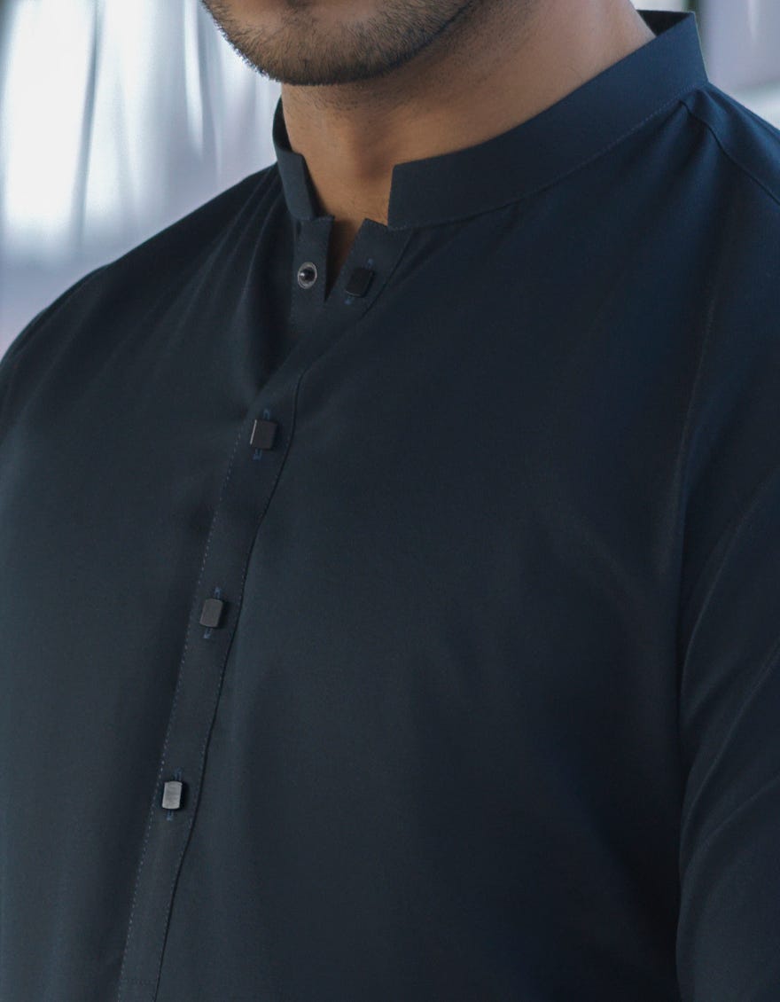 KAHI GREEN COTTON KURTA | JJK-S-40251