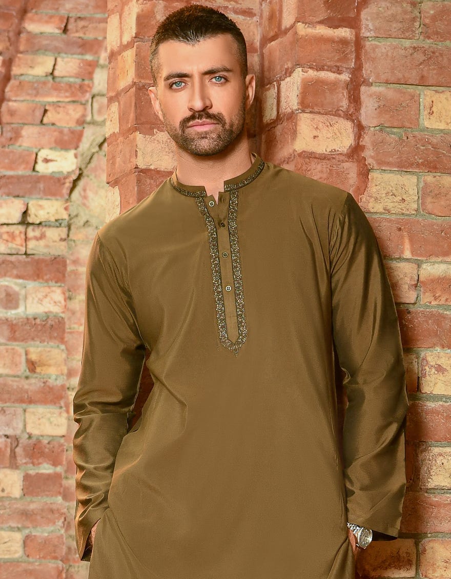MATCHA GREEN BLENDED SPECIAL KURTA | JJK-SP-42315