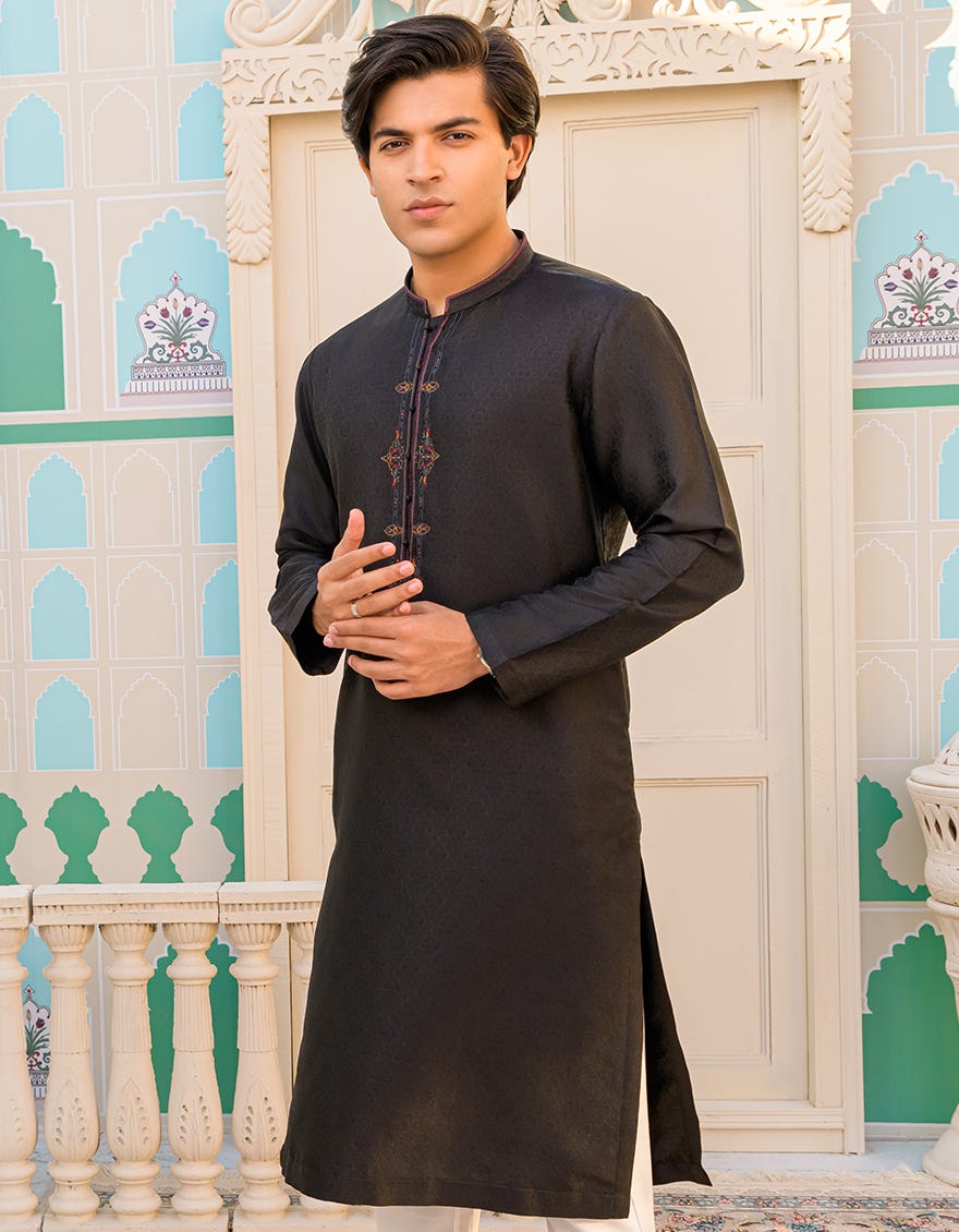 BLACK BLENDED SPECIAL KURTA
