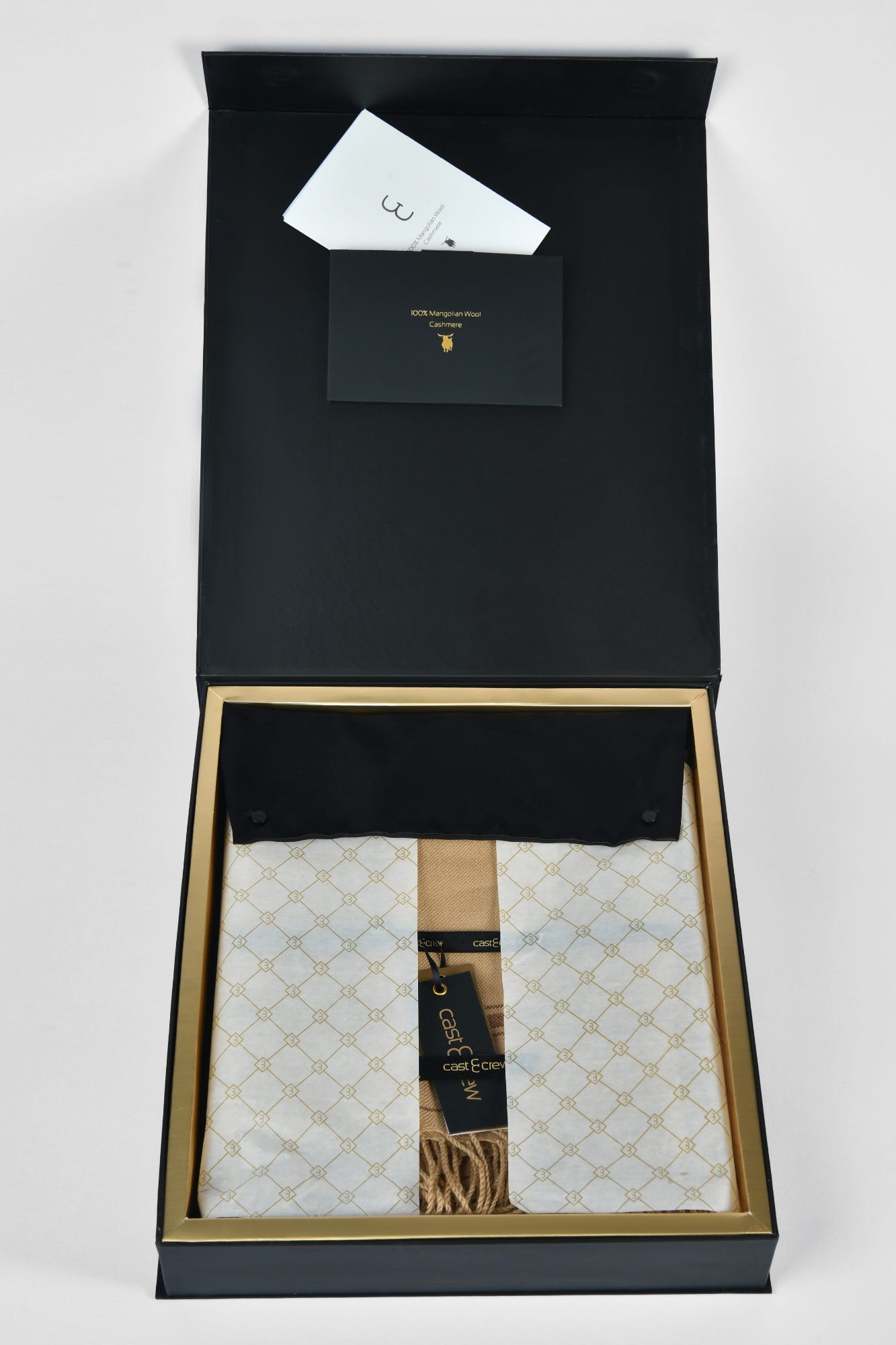 Camel Cashmere Wool Mongolian Shawl