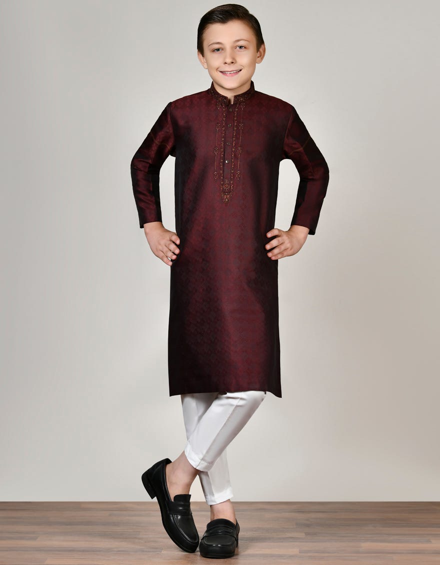 red-formal-kurta-jck-sp-45003