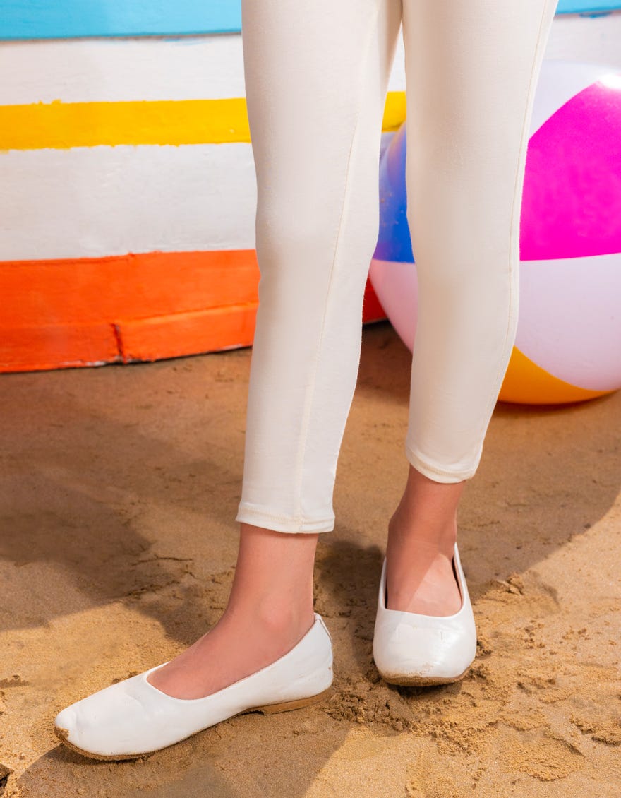 OFF WHITE BASIC TIGHTS | JJGT-S-JGT-25-4506