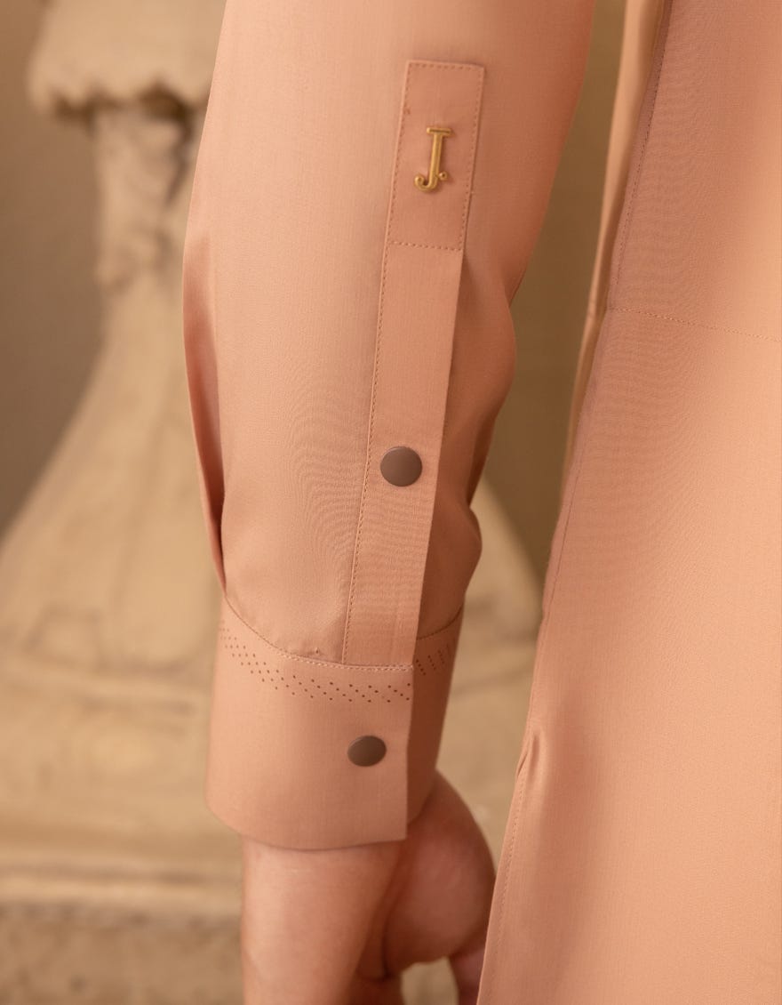 PEACH BLENDED CASUAL KAMEEZ SHALWAR