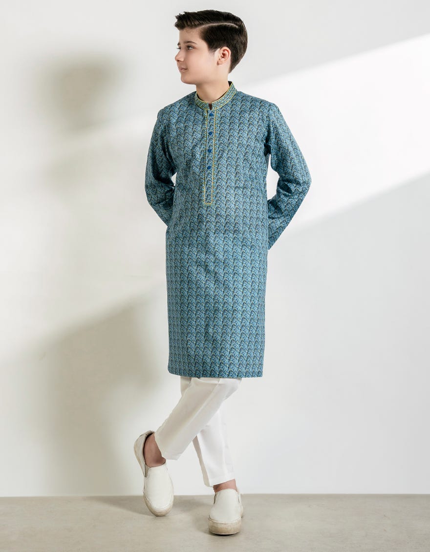 blue-cotton-printed-kurta-jcks46771