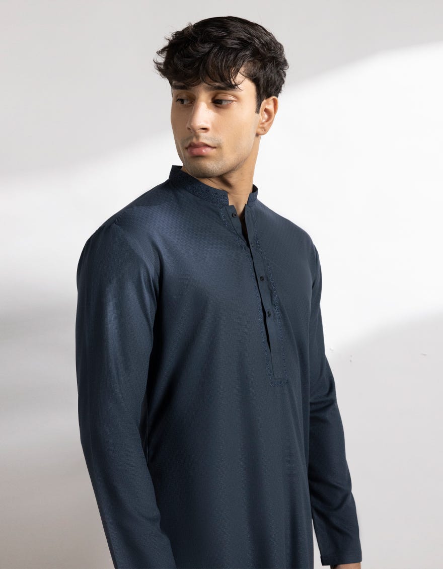 persian-blue-blended-kurta-jtka46817