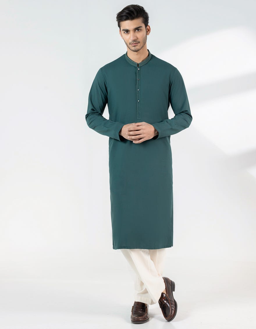 green-blended-semi-formal-kurta-jjka47528