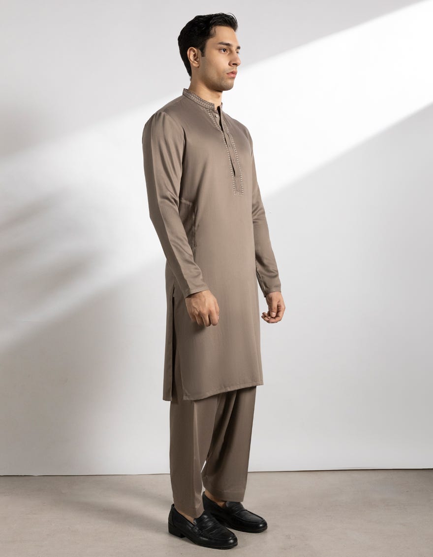 chestnut-brown-blended-kameez-shalwar-jtksa50219