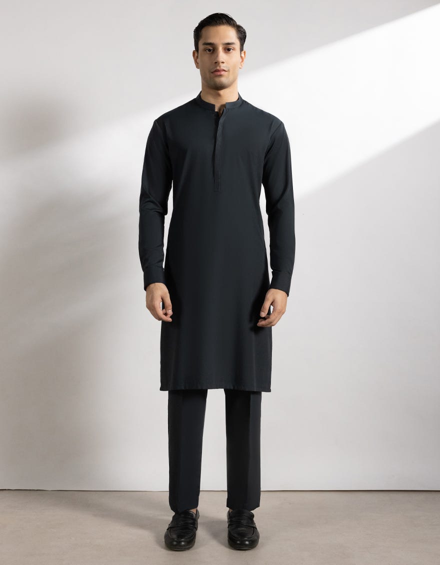 dark-green-blended-kurta-trousers-jtkpa50248