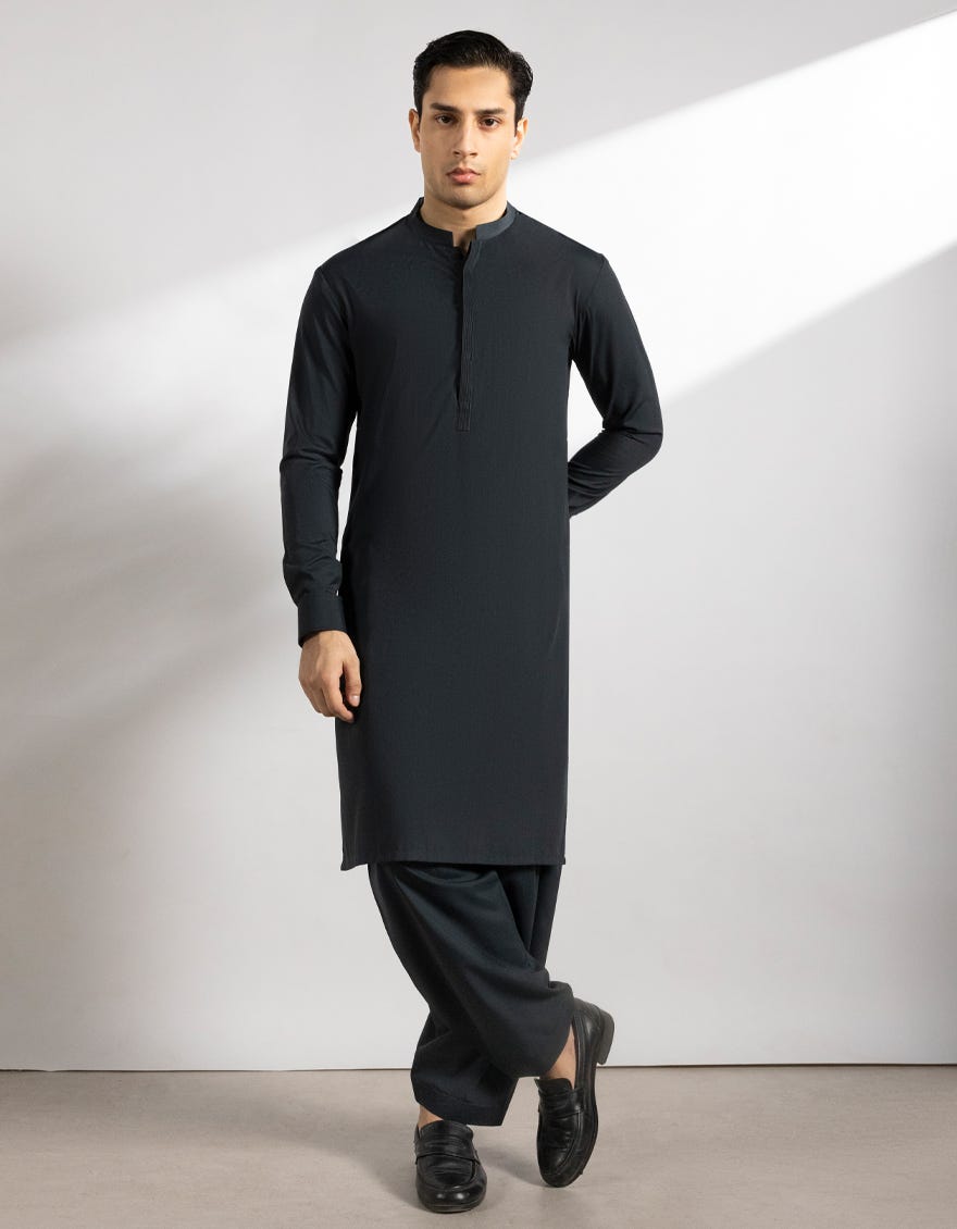 dark-green-blended-kameez-shalwar-jtksa50248