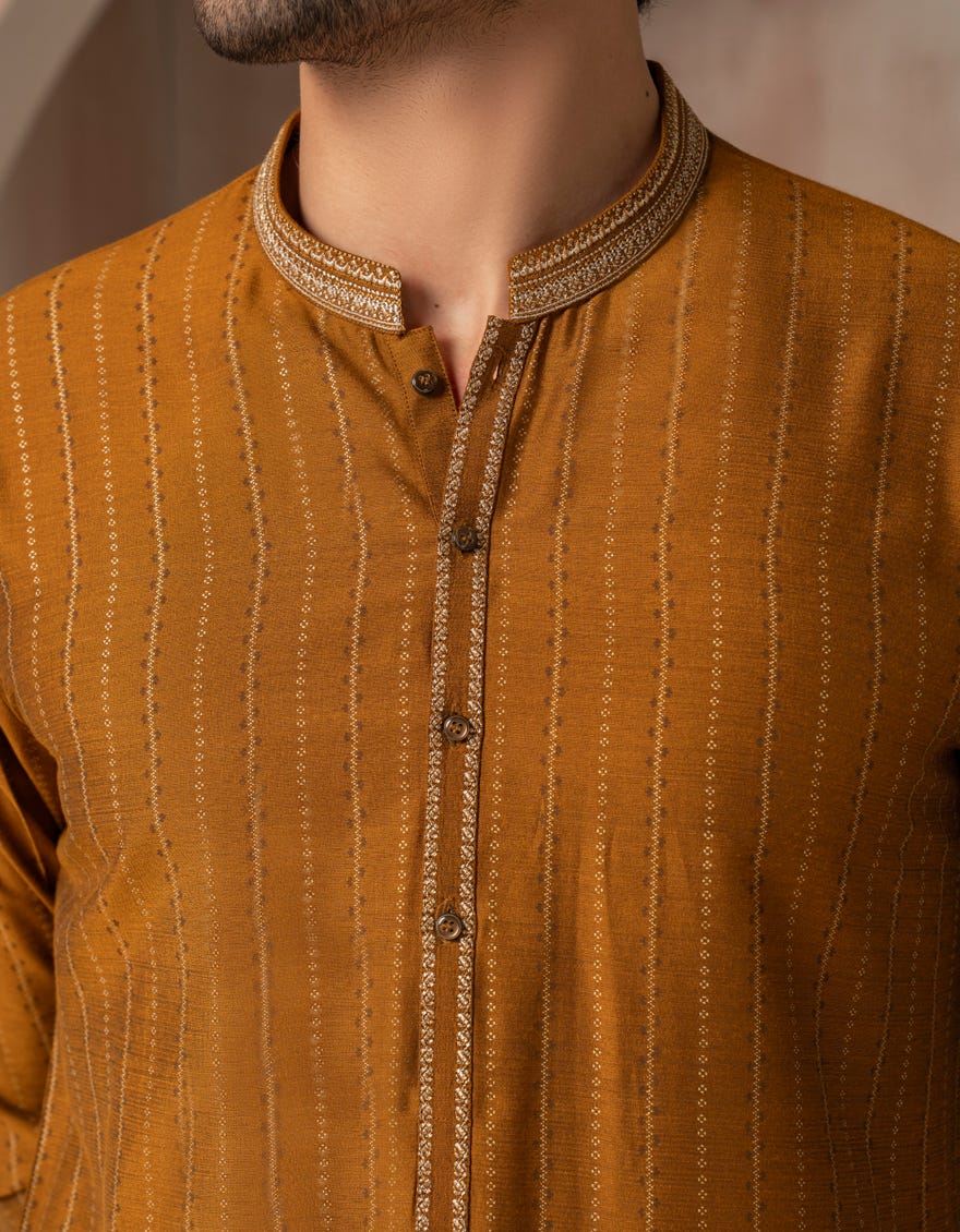 ochre-blended-special-kurta-jjkspa50274
