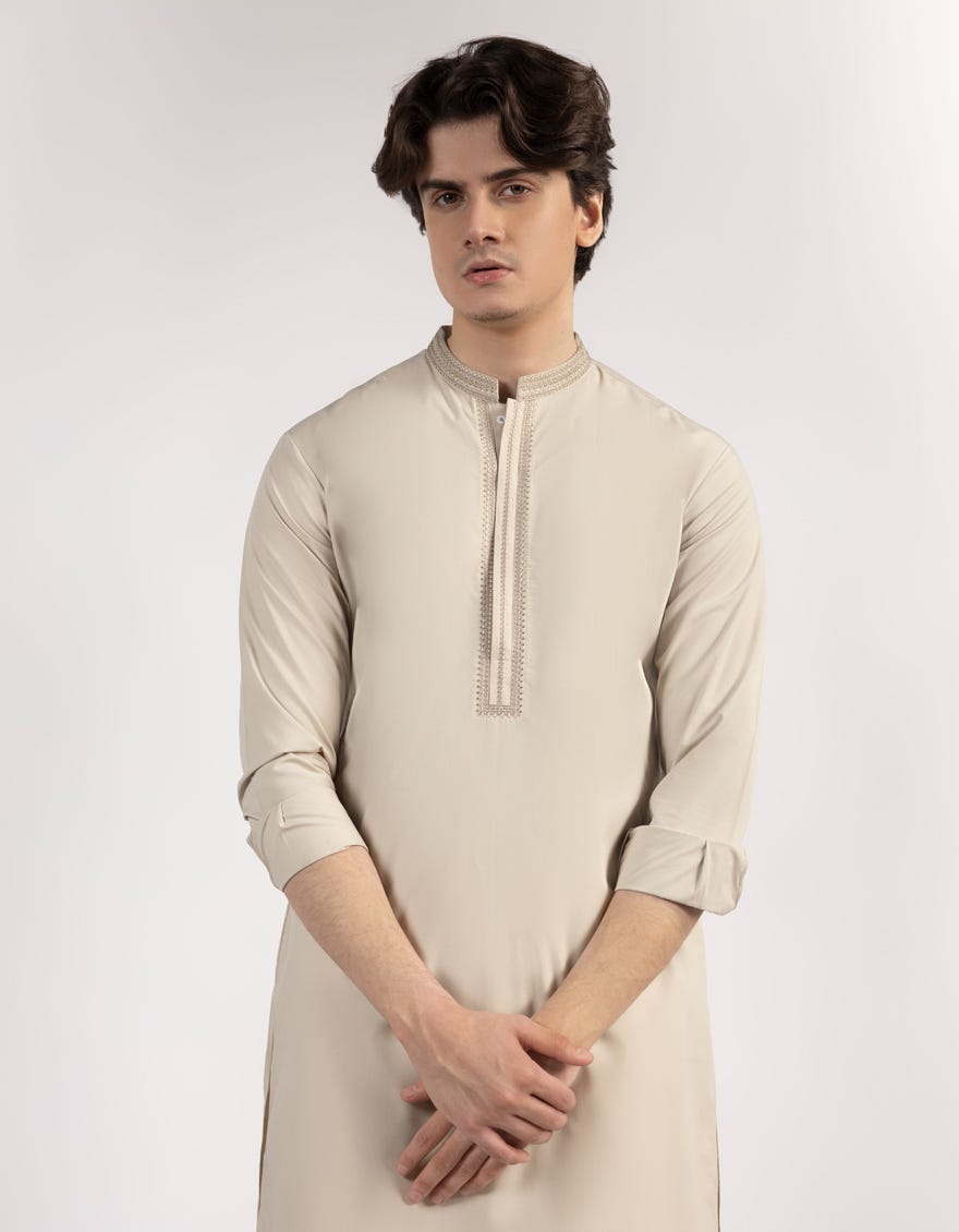 fawn-blended-kurta-jtka50364