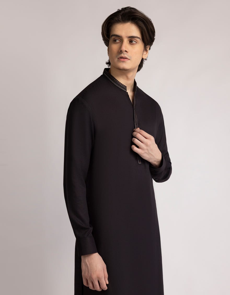 black-semi-formal-kameez-shalwar-jtksa50448