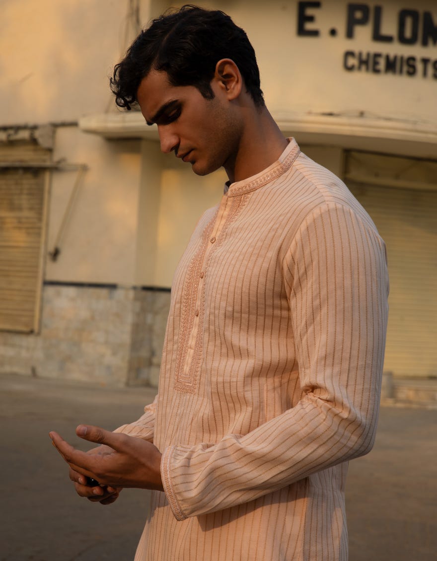 peach-cotton-formal-short-kurta-jjthka50491