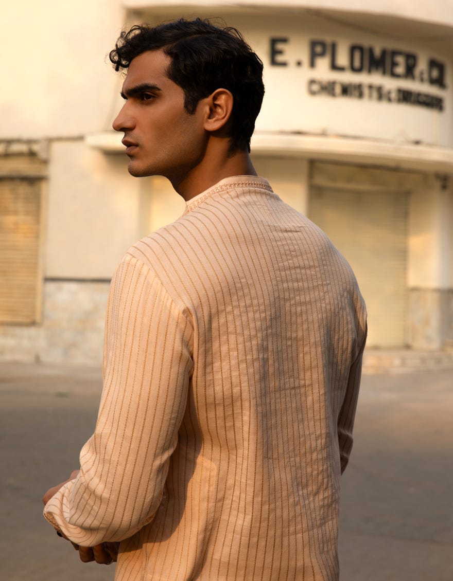 peach-cotton-formal-short-kurta-jjthka50491