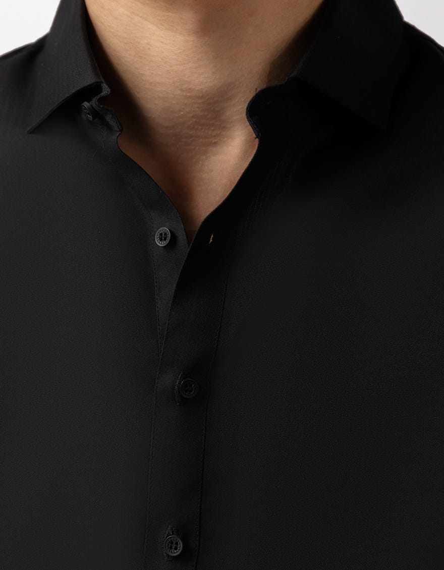 BLACK CASUAL KAMEEZ SHALWAR