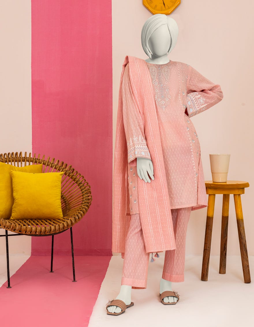 Pink Dyed Teens 3 Piece Stitched | Jygk-S-Ygtl-606-24