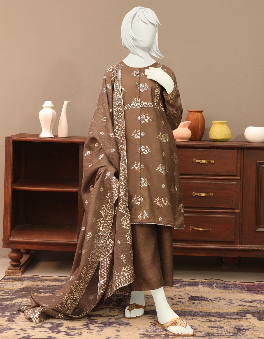 GREY SILK TEENS 3PC | JGK-YGTL-W-629-22 FB