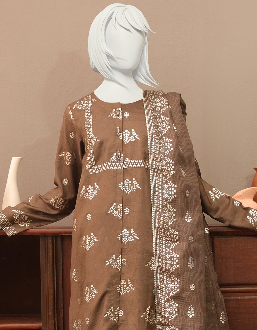 GREY SILK TEENS 3PC | JGK-YGTL-W-629-22 FB