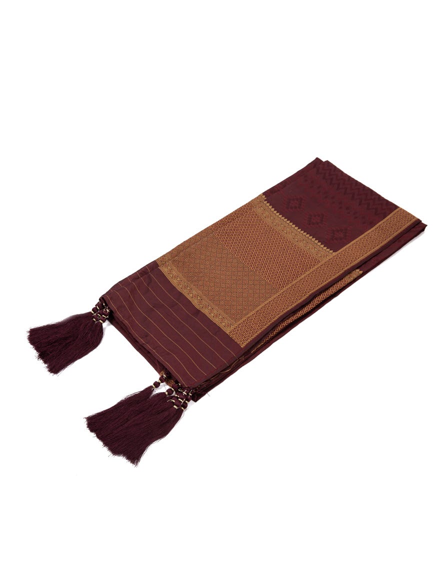 JJID-SHAWL/S20/JJ6720 - Maroon