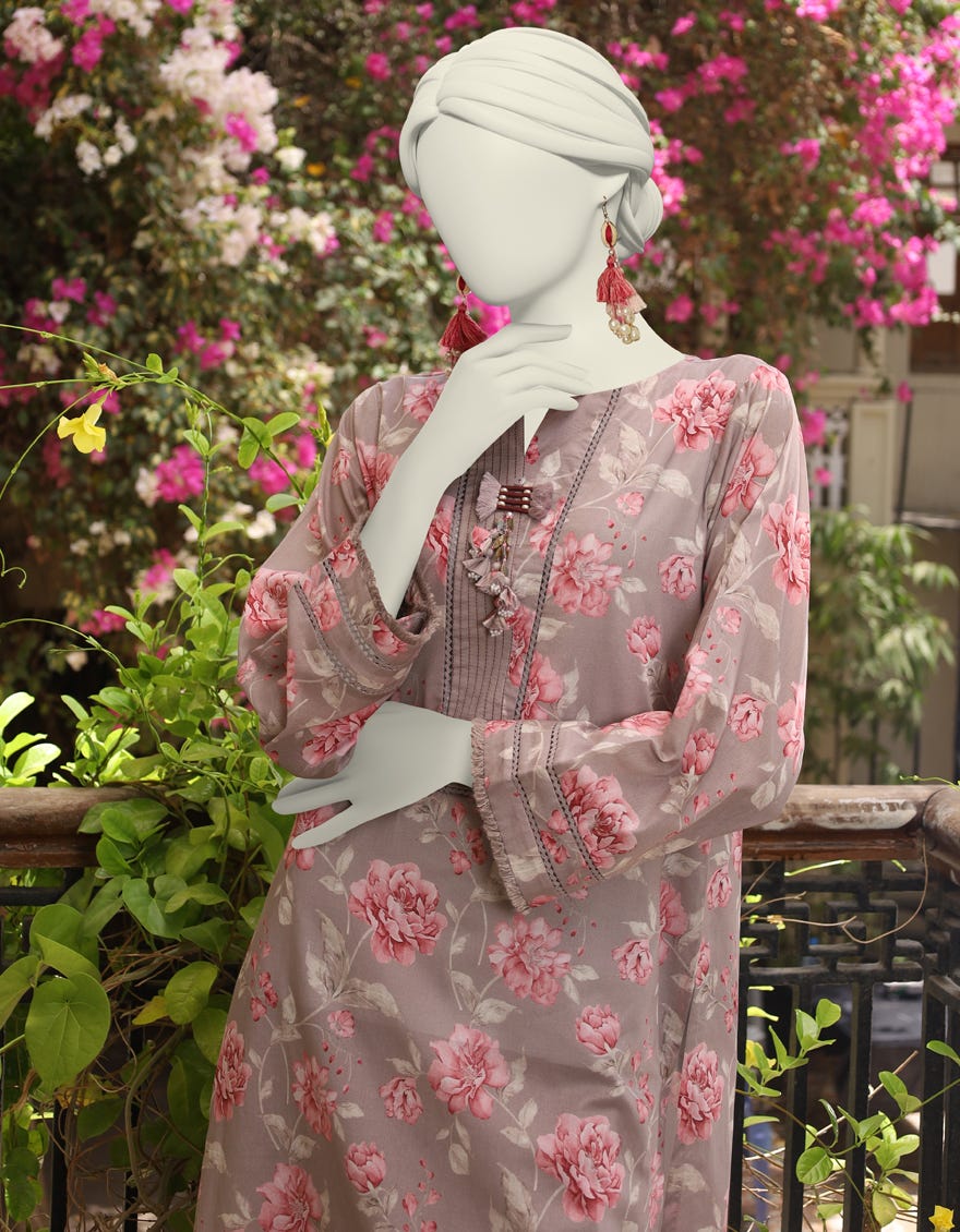 Multicolor Lawn Unstitched 1Pc | Jlawn-S-Jsu-24-930