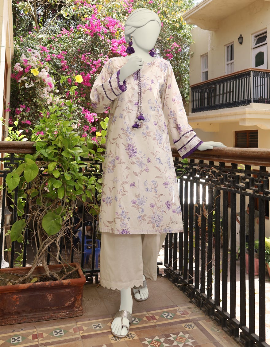 Multicolor Lawn Unstitched 1Pc | Jlawn-S-Jsu-24-931