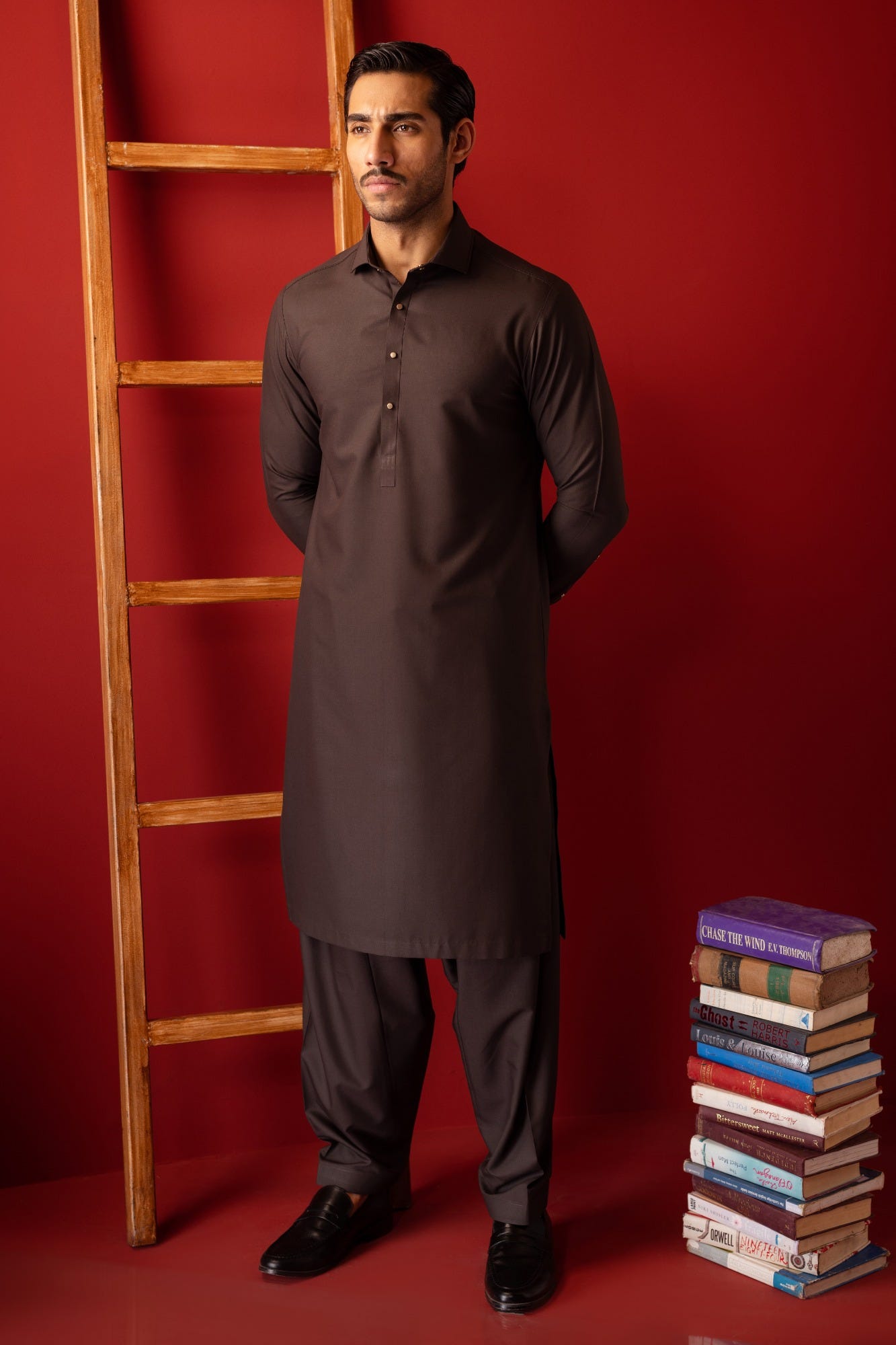 antalya-coffee-brown-kameez-shalwar