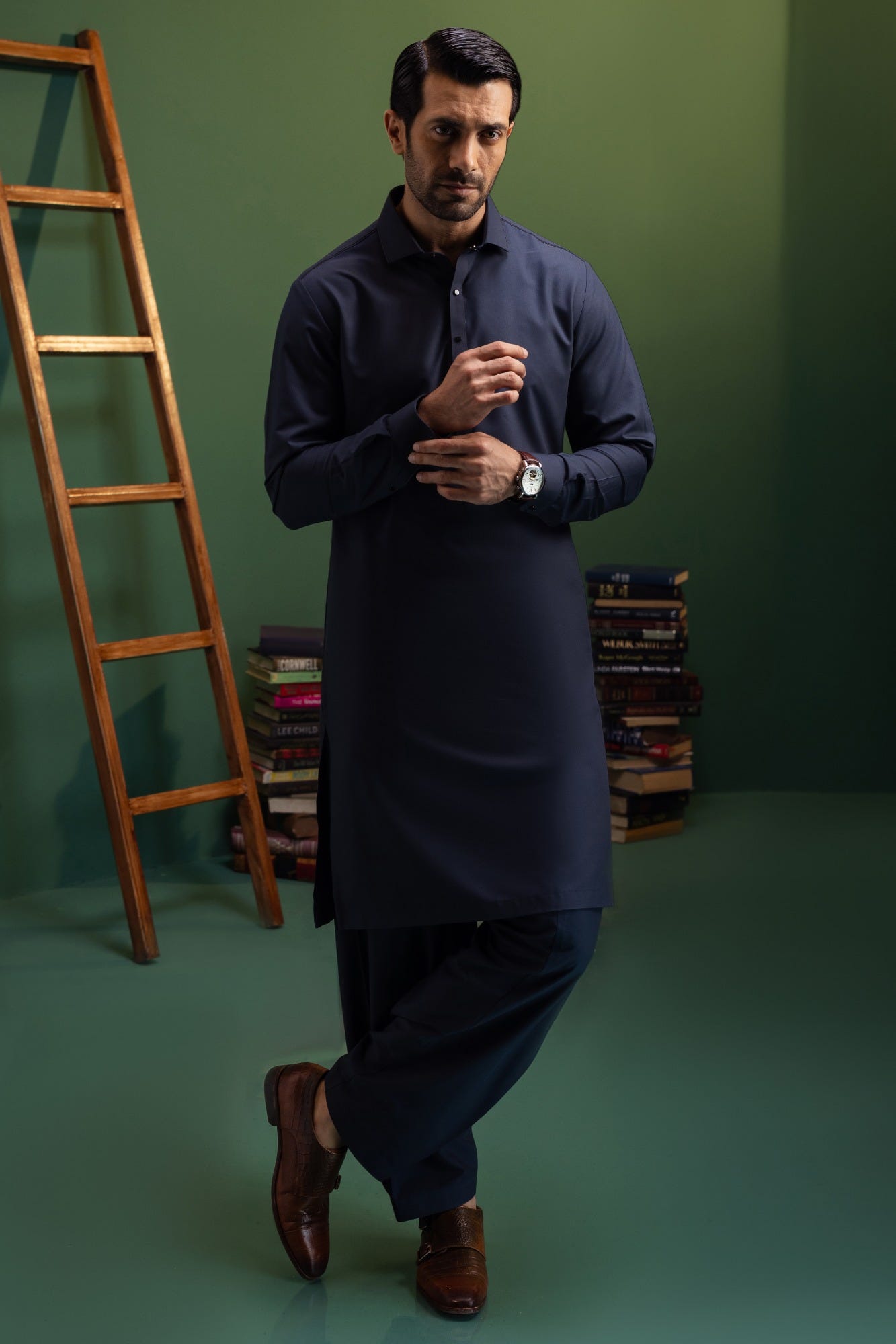 antalya-marled-blue-kameez-shalwar