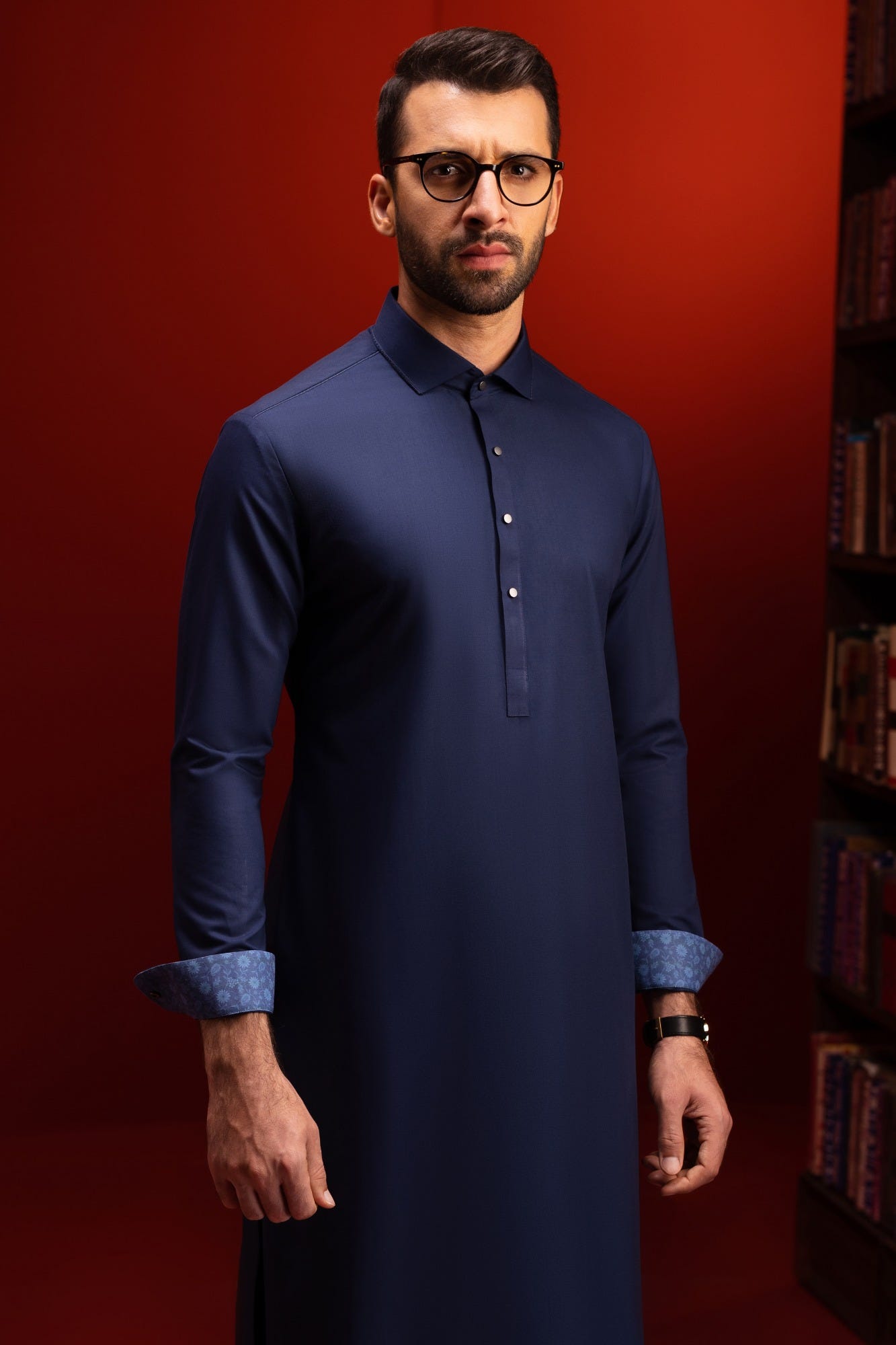 antalya-navy-blue-kameez-shalwar
