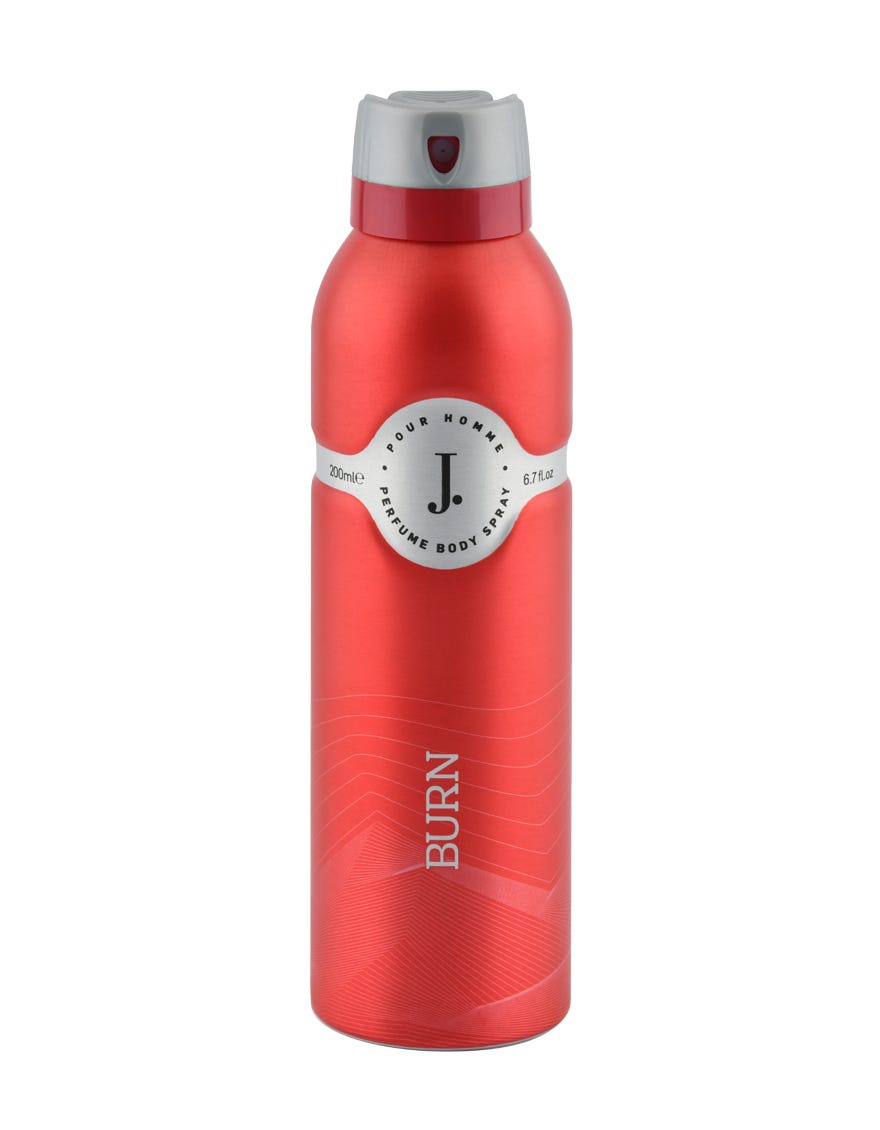 J.BURN POUR HOMME BODY SPRAY